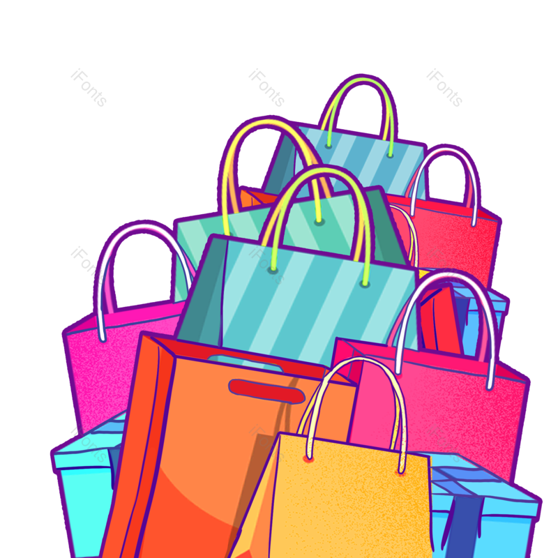 618图片,礼盒元素,包裹PNG,礼盒素材免抠素材